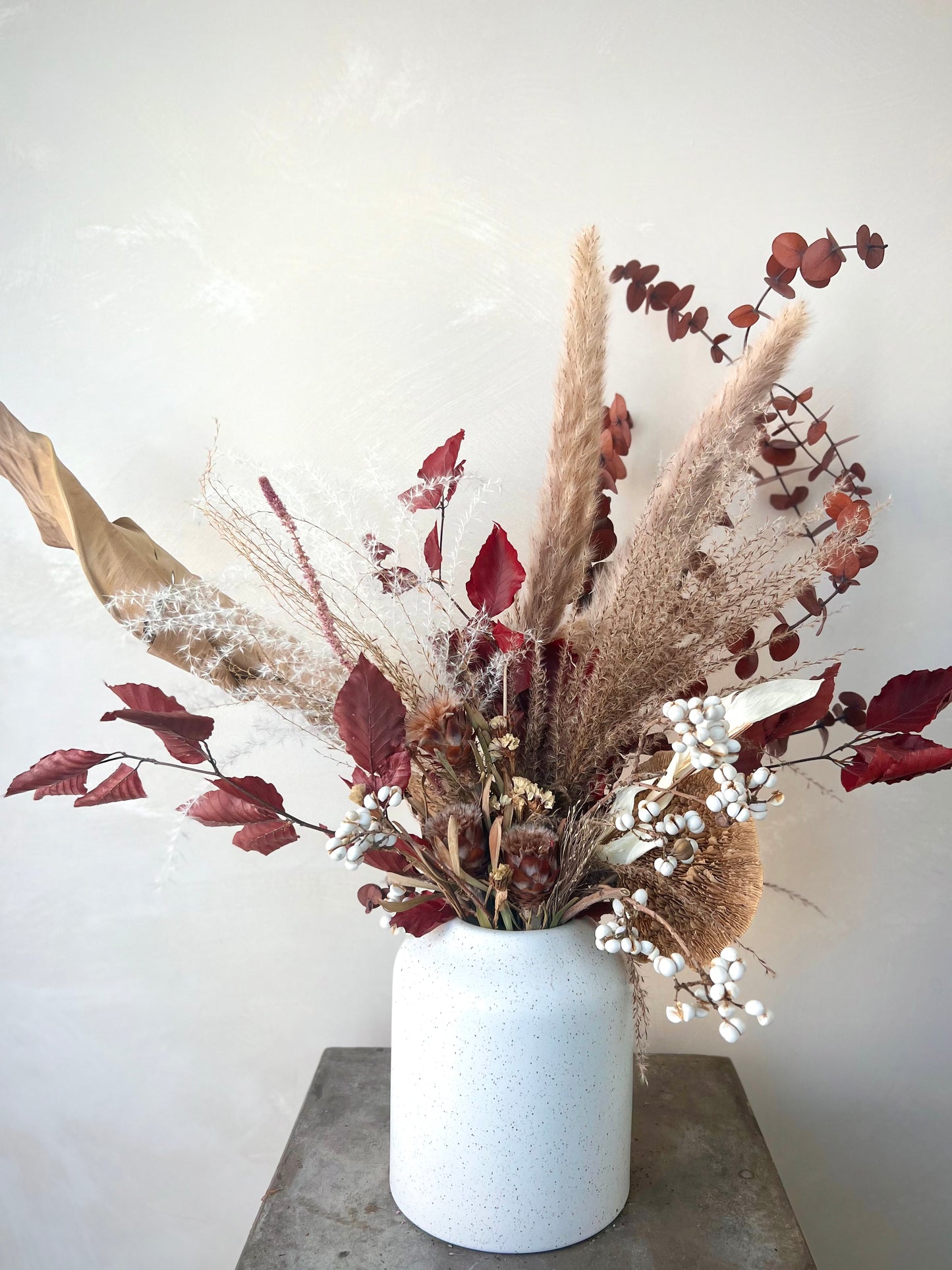 Whimsical Dried Flower Arrangement